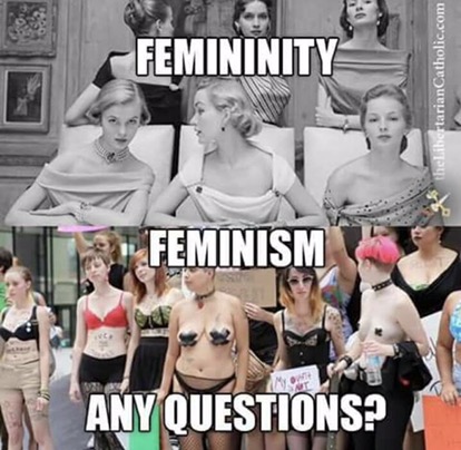Feminism vs. Femininity 
